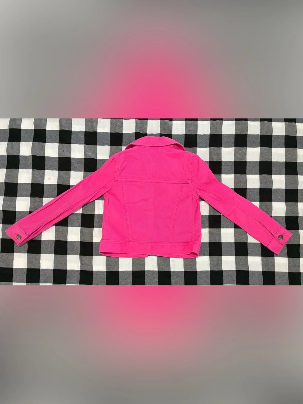 The Children’s Place Girls Pink Denim Jacket